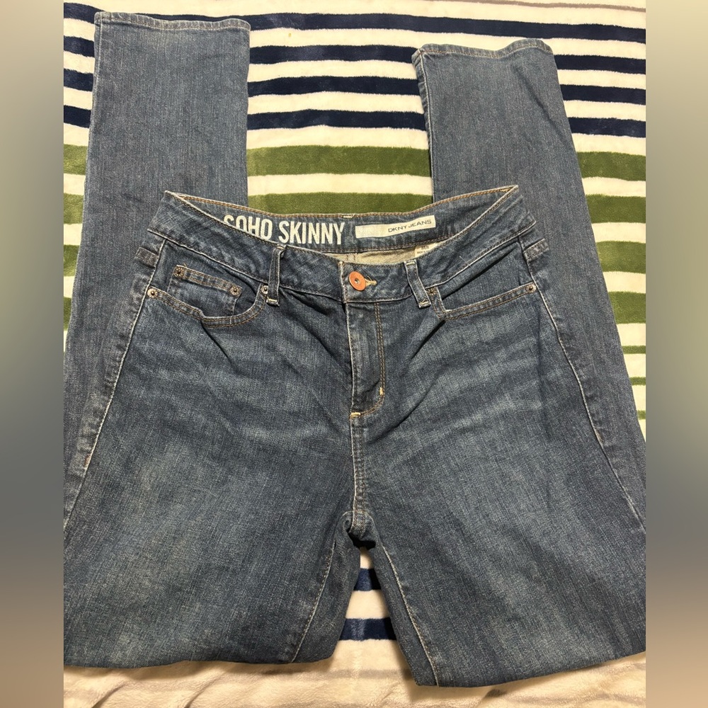 DKNY Soho Skinny Jeans in Classic Blue